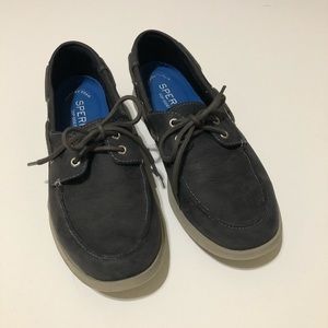 Sperry Top-Siders Boat Shoes Navy Leather 10.5 M